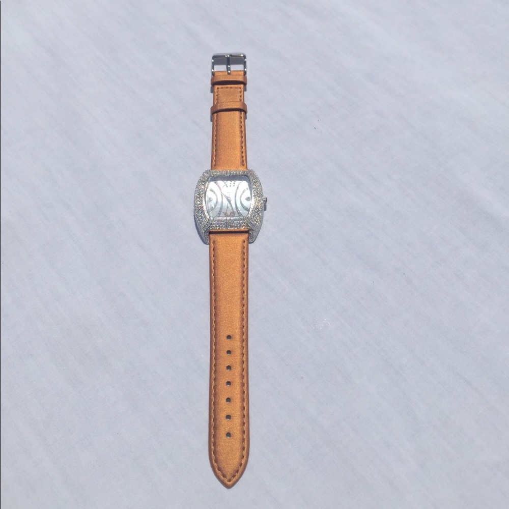 Schandra Copper Rhinestone Watch